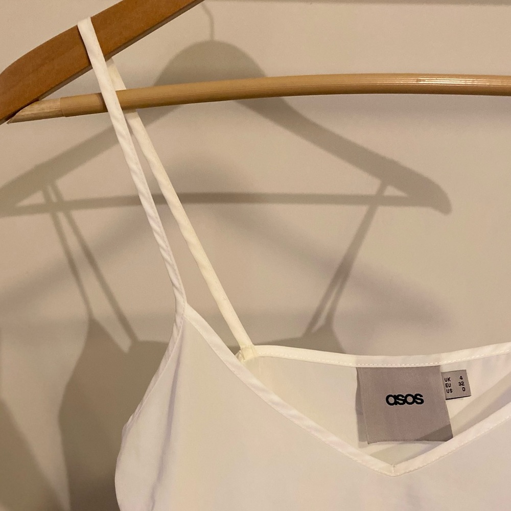 ASOS crop swing tank. Size 0